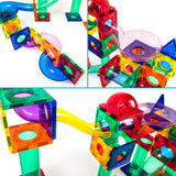 PicassoTiles 70pc Marble Run Building Blocks