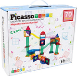 PicassoTiles 70pc Marble Run Building Blocks