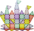 PicassoTiles Magnetic Tiles Building Set with Glitter Tiles