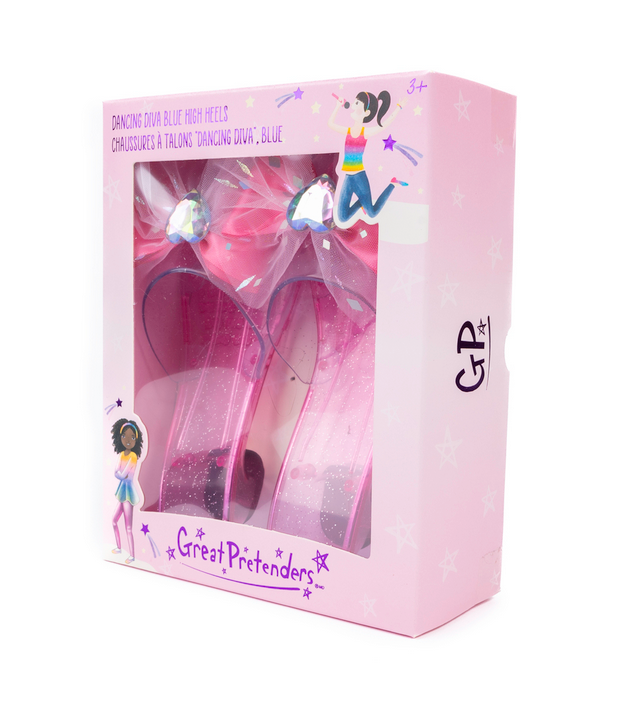 Dancing Diva Pink High Heels