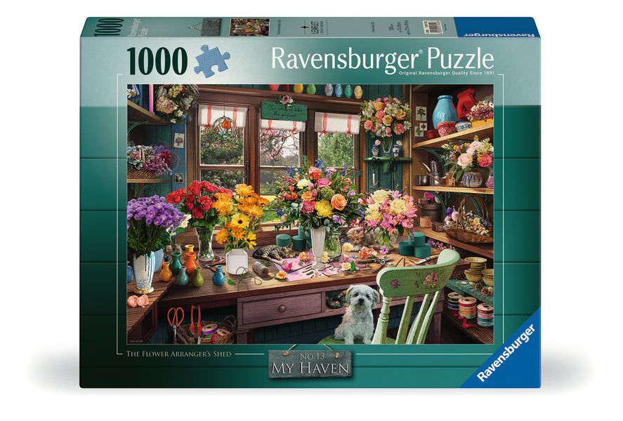 1000pc Flower Arranger's Shed