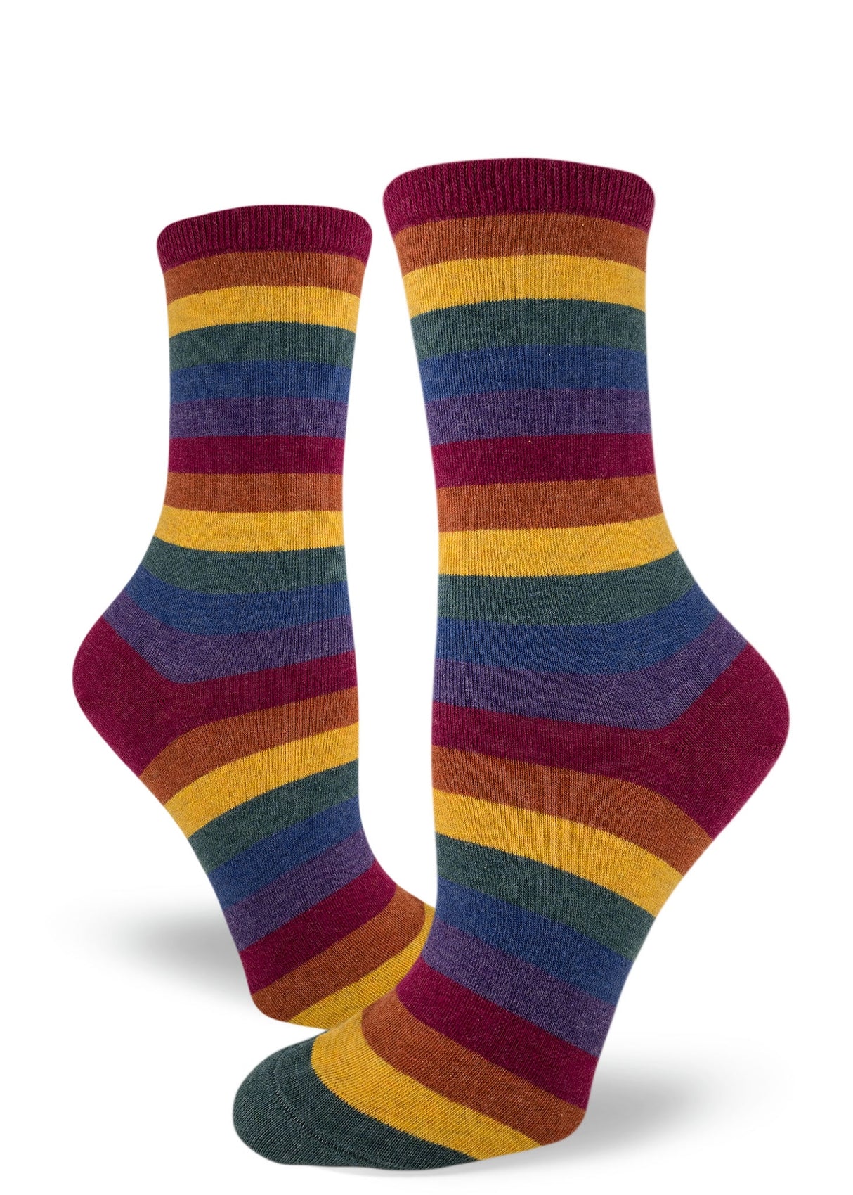 ModSocks: Heather Rainbow W/C
