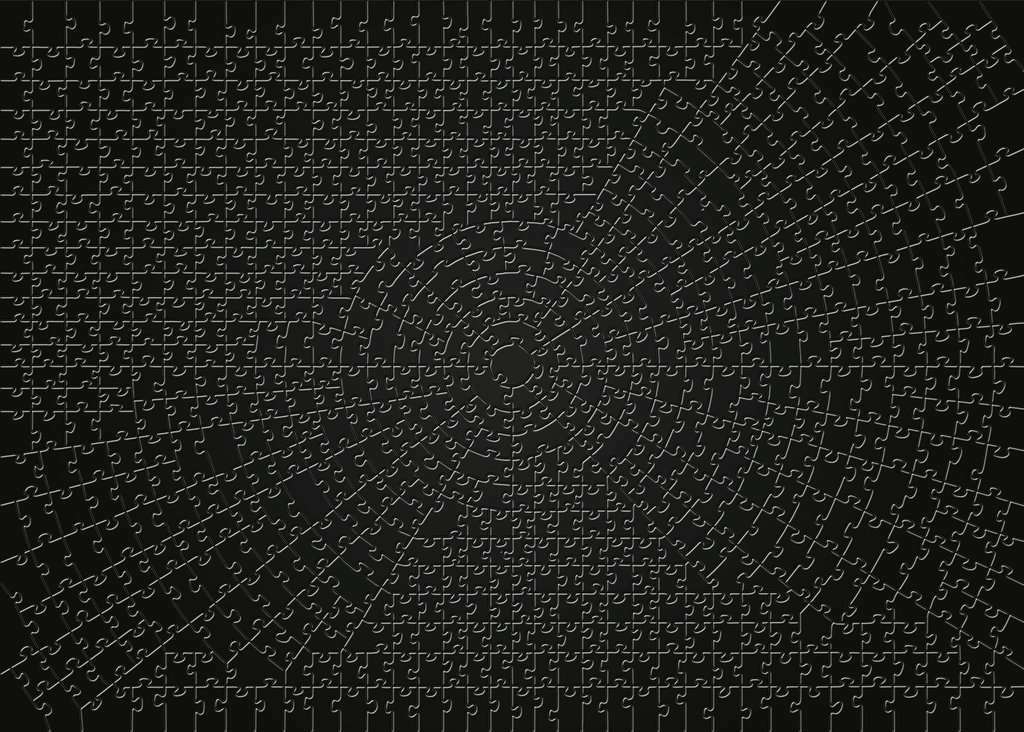 Krypt Black (736 Piece Puzzle)