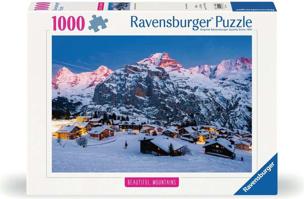 Bernese Oberland, Murren Puzzle (1000 pc)