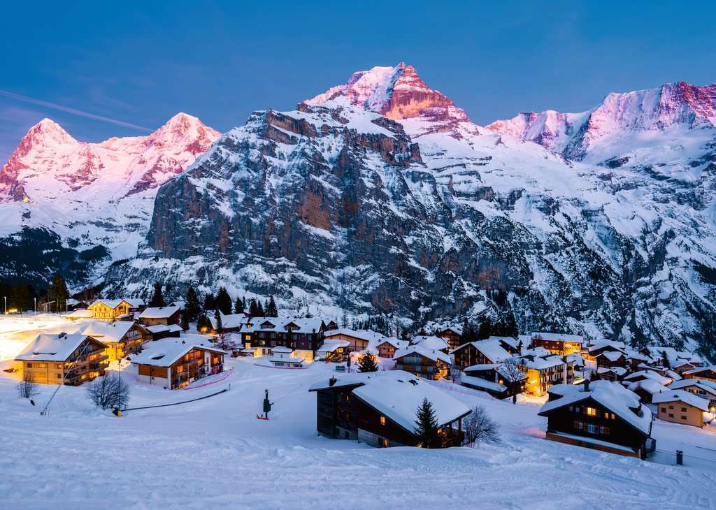 Bernese Oberland, Murren Puzzle (1000 pc)