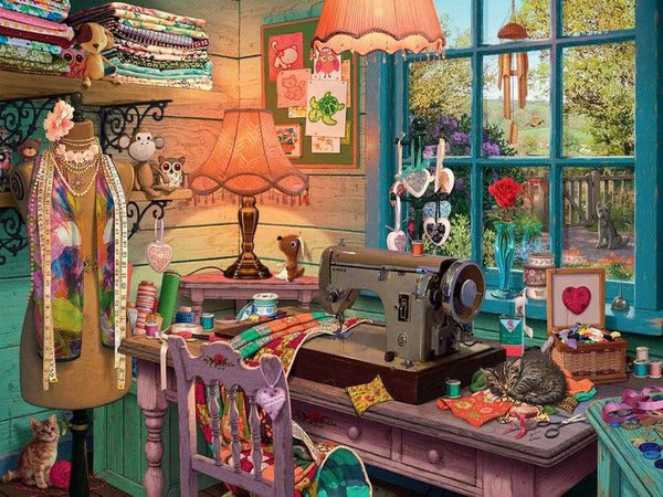 The Sewing Shed (1000 Piece Puzzle)