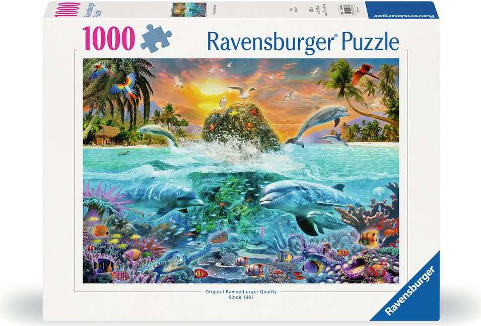 Underwater Island 1000 Pc Puzzle