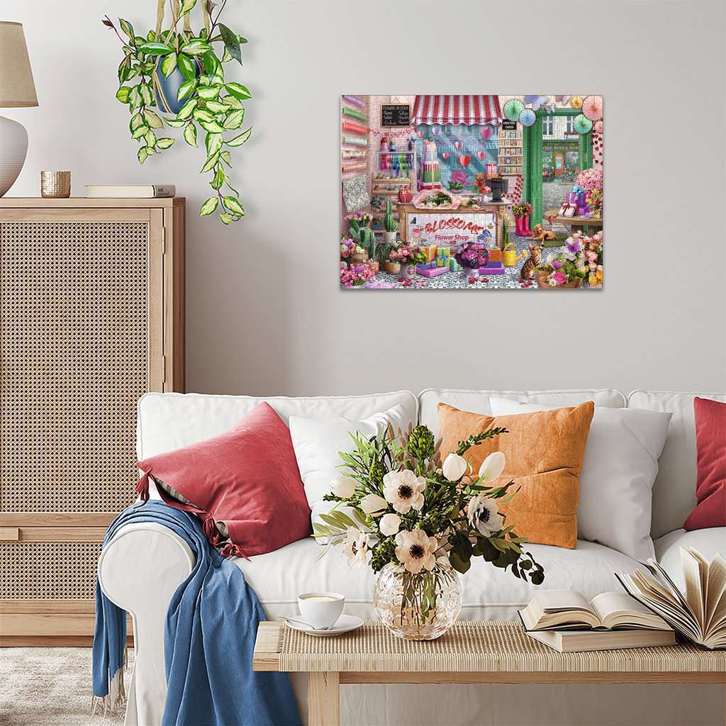 Blossoms Flower Shop 1000 Pc Puzzle