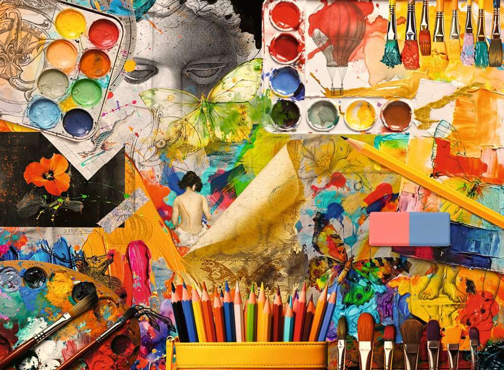 Art Studio 500 Pc Puzzle