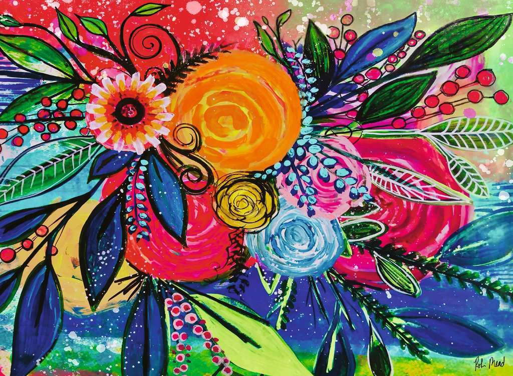 Color Burst 500 Pc Puzzle