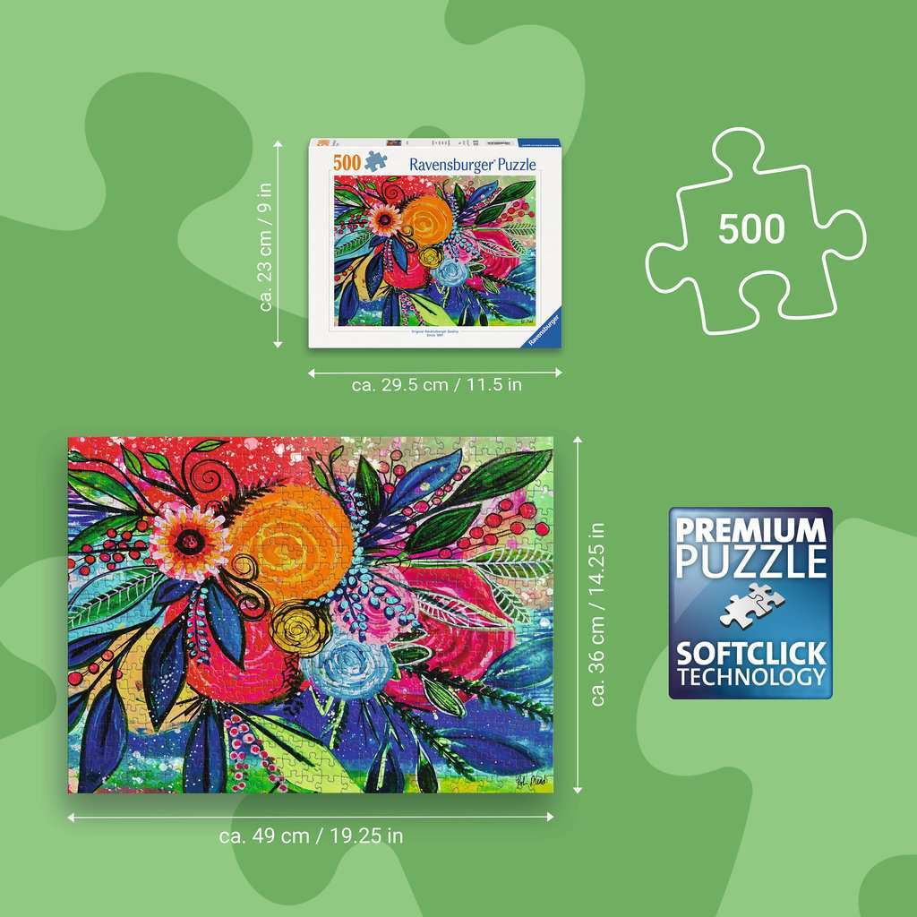 Color Burst 500 Pc Puzzle