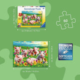 Precious Piglets 60 Pc Puzzle