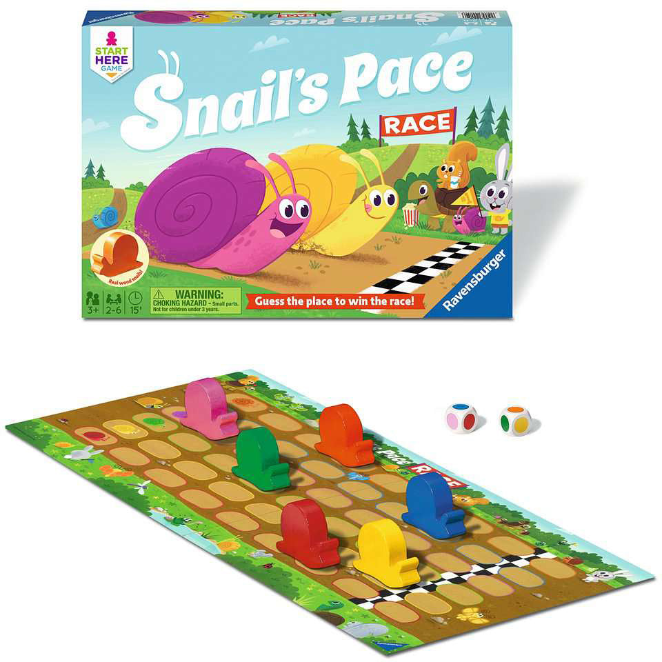 Start Here Game: Snail's Pace Race 