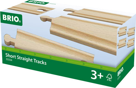 BRIO Short Straight Tracks