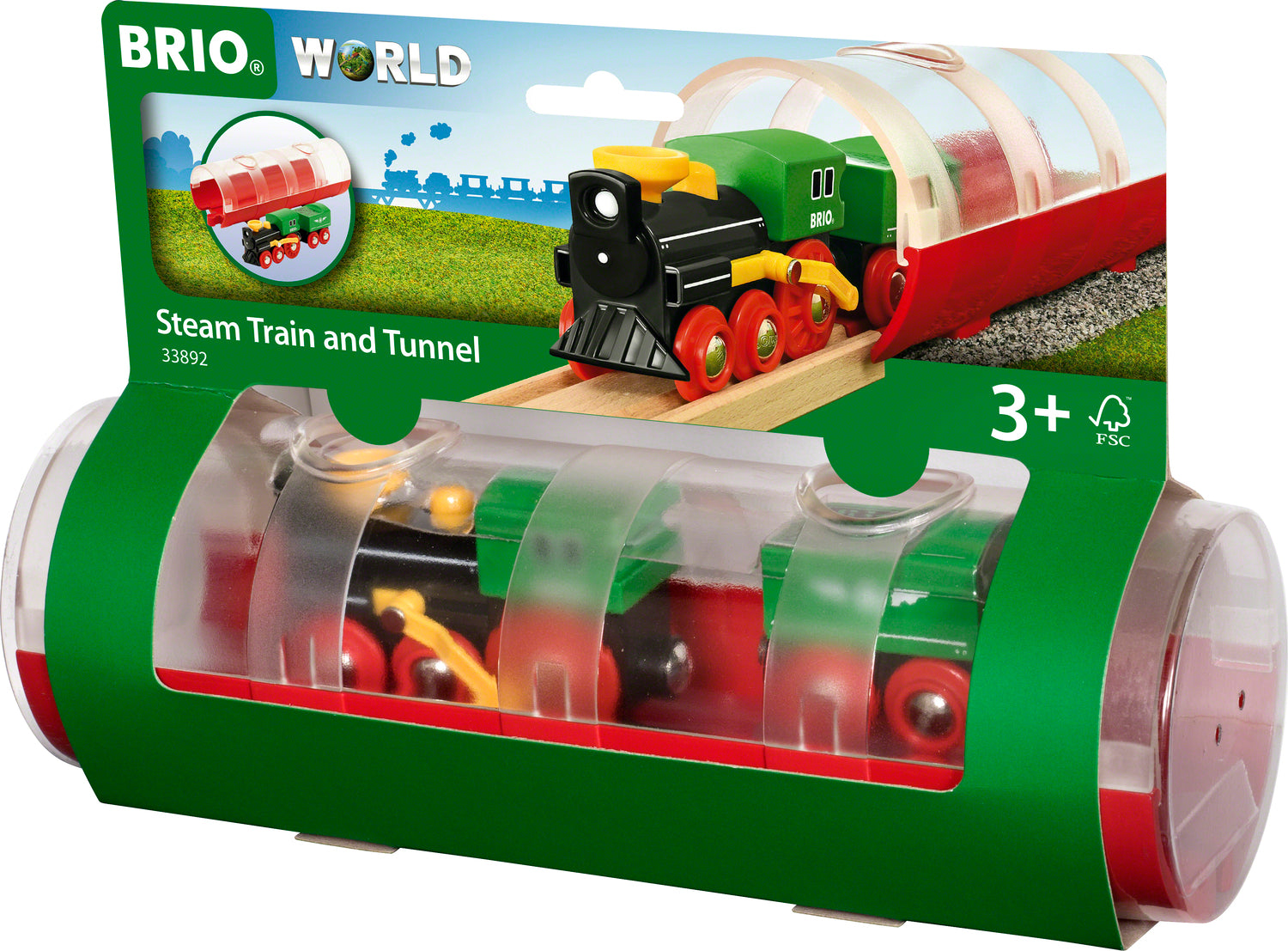 Brio Steam Train Tunnel