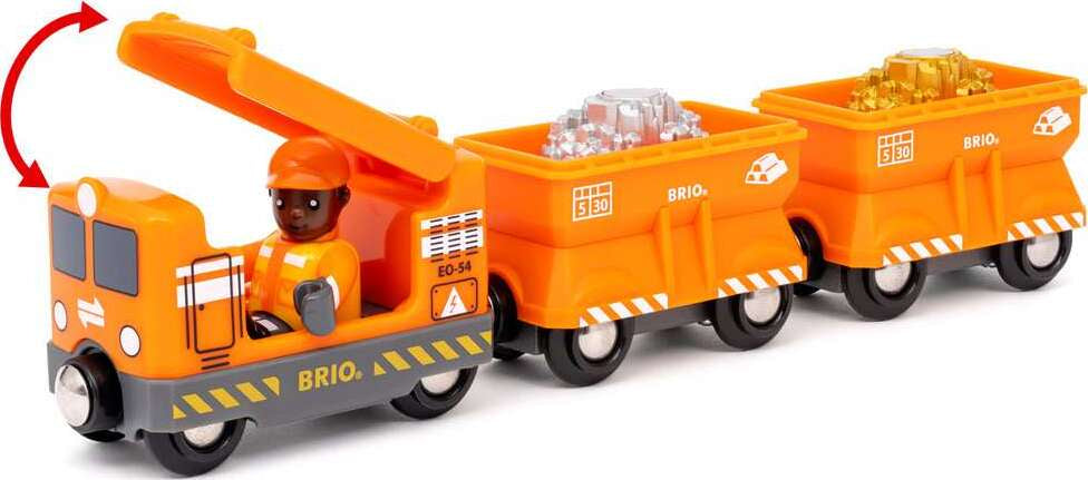 BRIO Gold World Cargo Train
