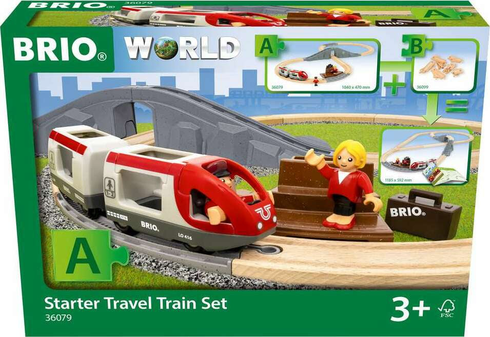 Brio Starter Travel Train Set