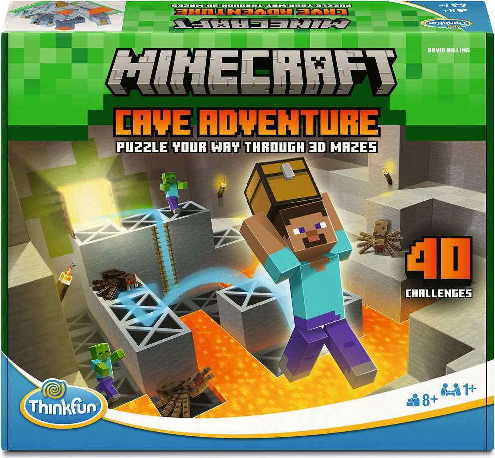 Minecraft Cave Adventure Puzzle (Logic game)