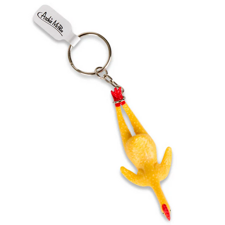 Key Ring: Rubber Chicken