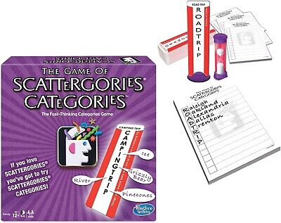 Scattergories Categories