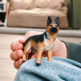 German shepherd dog Animal Toy Figurine