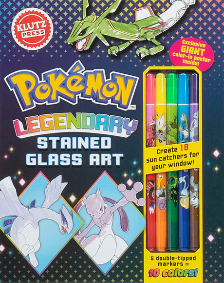 Pokémon Legendary Stained Glass