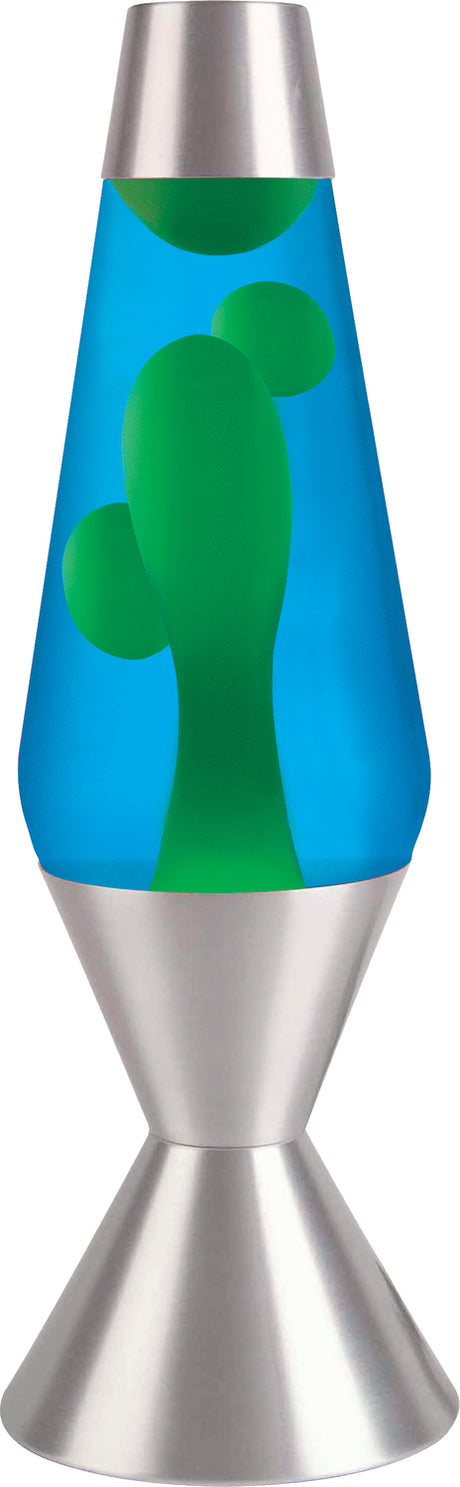 16.3'' LAVA® Lamp Yellow/Blue/Silver