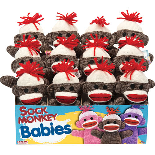 Sock Monkey Baby  Brown