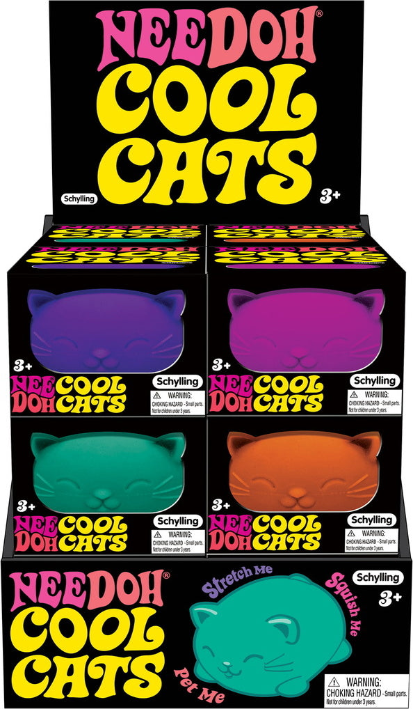 Cool Cats Nee Doh (assorted)