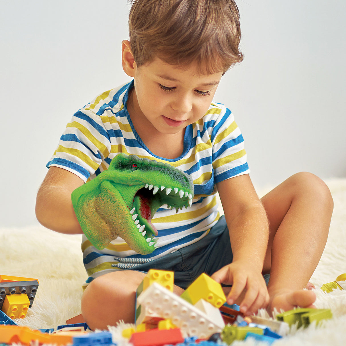 Dinosaur Hand Puppet (assorted)