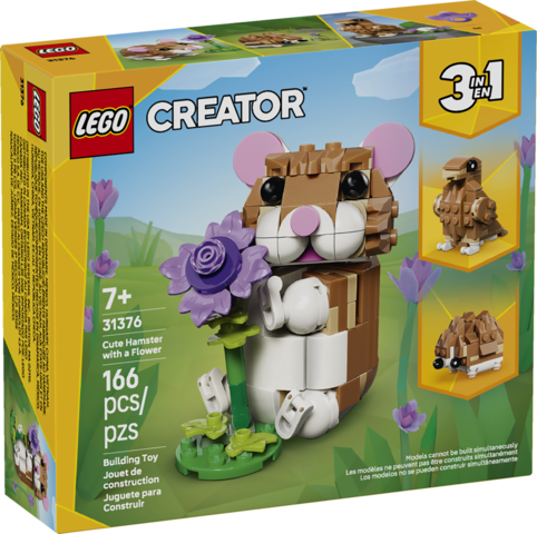 Creator: Cute Hamster with a Flower