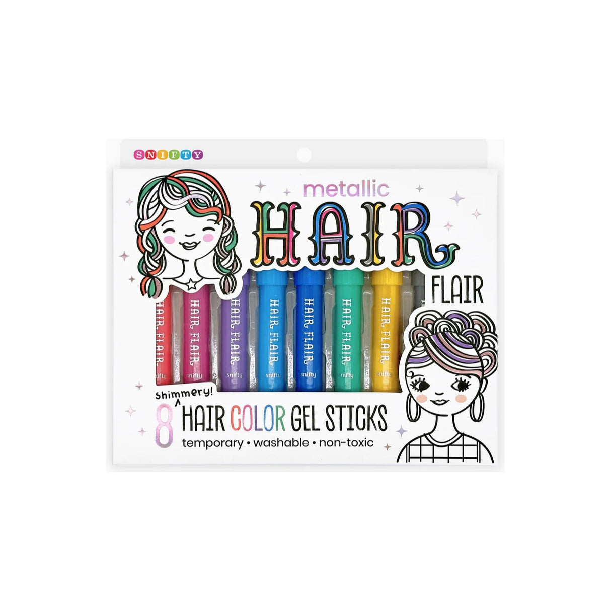 Hair Flair: Metallic