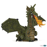 Winged Dragon w/flame Green