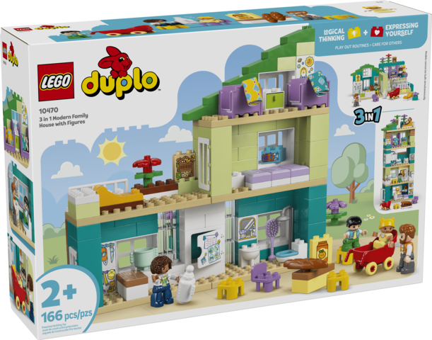 Duplo: 3 in 1 Modern House