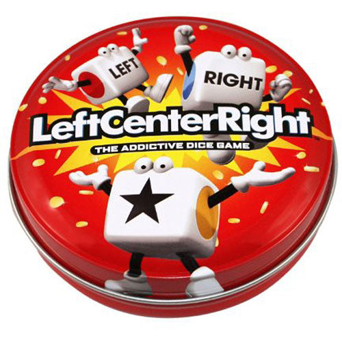 Left Center Right Dice Game - Styles Vary Tube/Tin