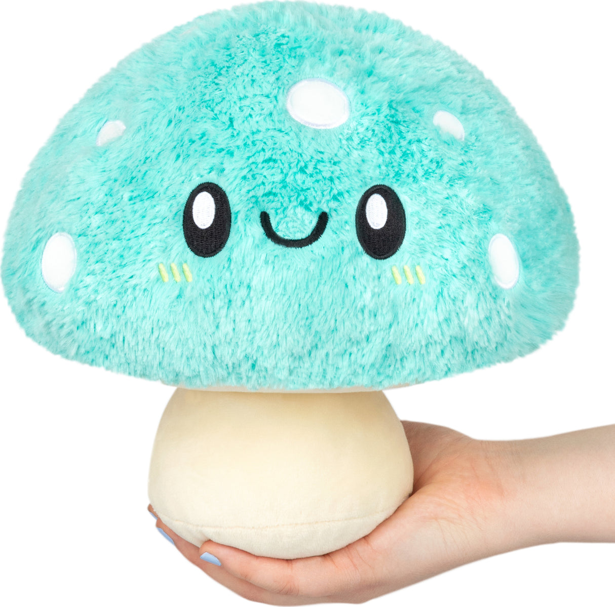 Mini Squishable Turquoise Mushroom