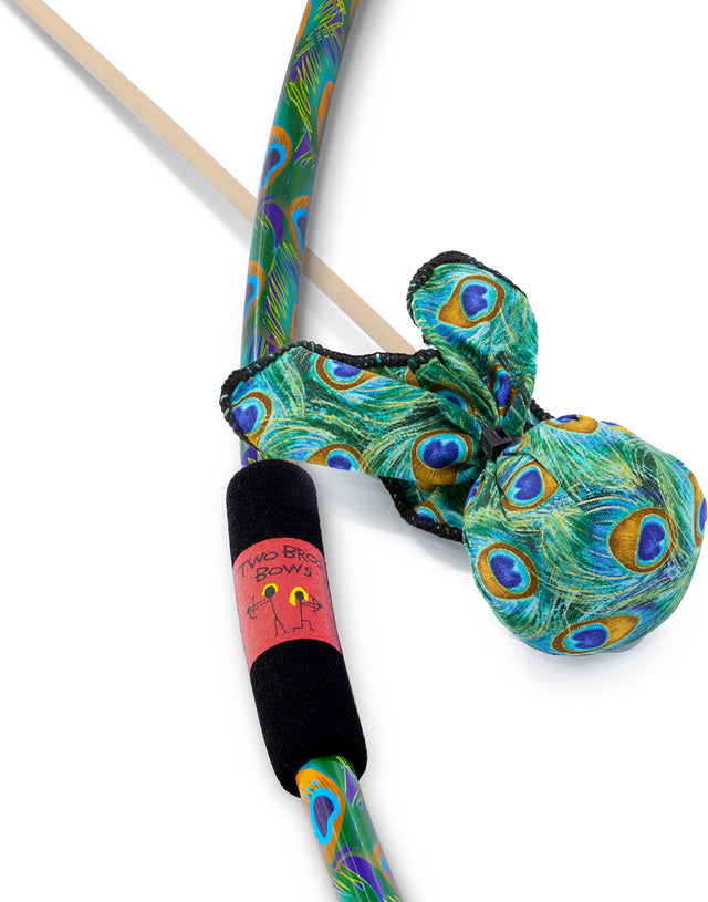 Peacock Bow with Peacock Arrow