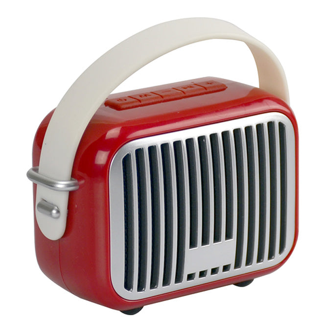 Retro Mini Speaker Red