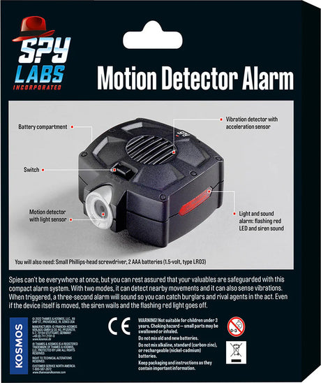 Spy Labs: Motion Detector Alarm