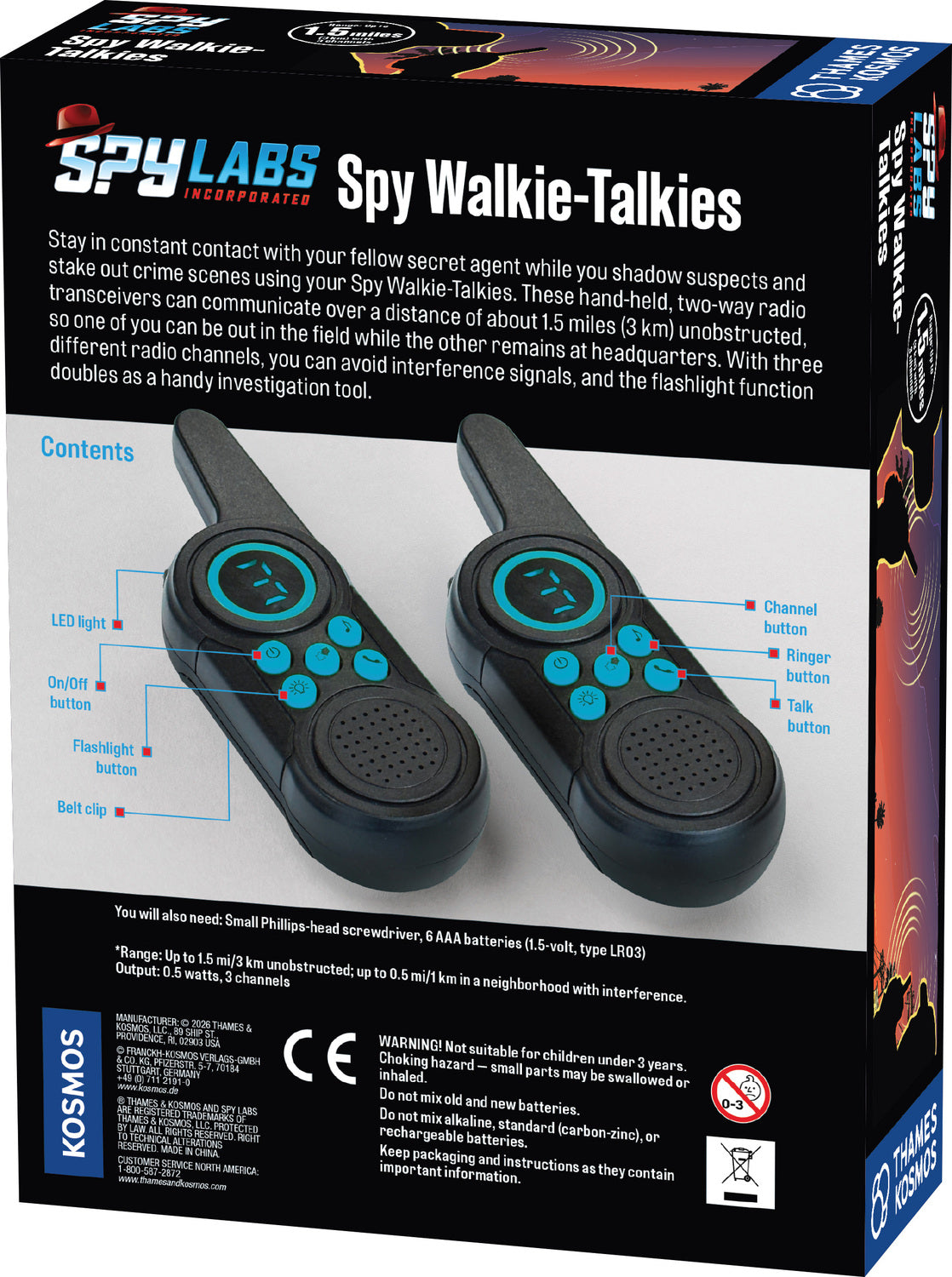 Spy Labs: Spy Walkie-Talkies (V 2.0)