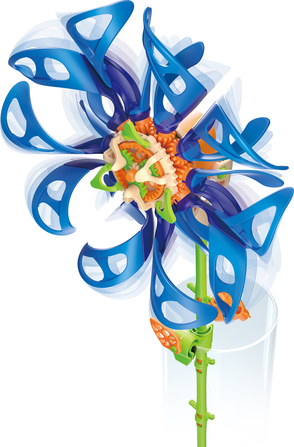 SolarFlower - Sapphire Swirl