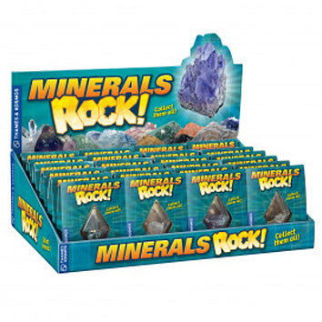 Minerals Rock! - Real Specimen (24 Unit Display)