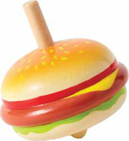 Spinning Hamburger Top Bag of 12