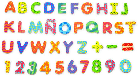 Magnetic Letters & Numbers