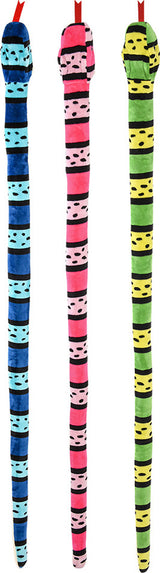 67" Snake Assortment Plush