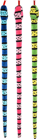 67" Snake Assortment Plush