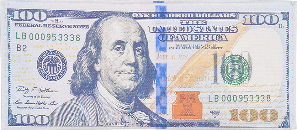 $100 Wallet 7.5"