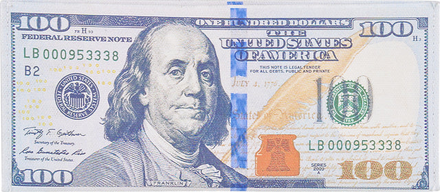 $100 Wallet 7.5"