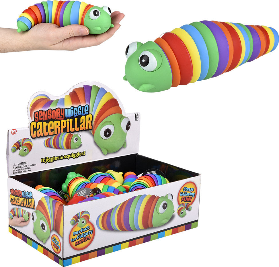 7" Wiggle Sensory Caterpillar