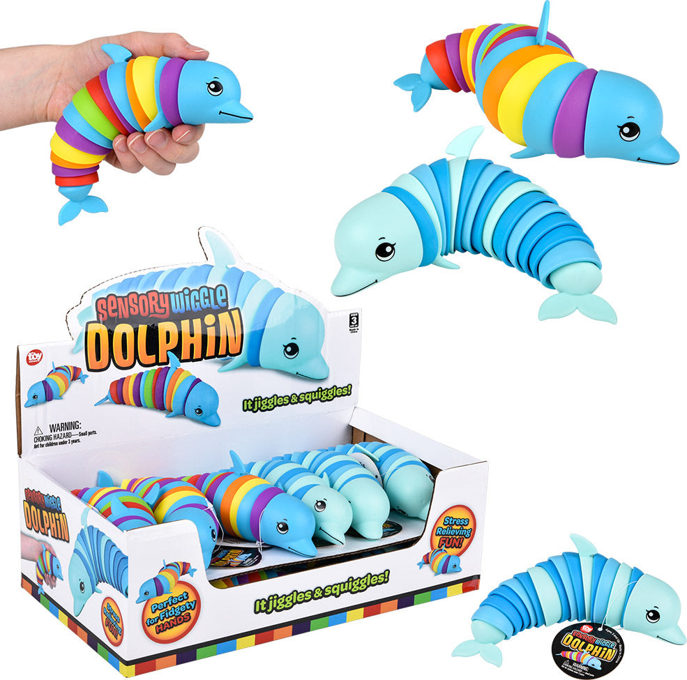 7.5" Wiggle Sensory Dolphin